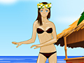 Hawaii Girl Dress up pour jouer en ligne