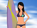 Surfer Girl Dress Up pour jouer en ligne