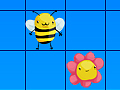 Les abeilles et les fleurs pour jouer en ligne