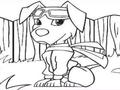 Coloriage Chiot pour jouer en ligne