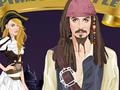 Pirates des Caraïbes: s\'habiller comme capitaine Jack Sparrow et Elizabeth pour jouer en ligne