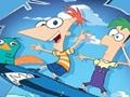 Phineas et Ferb sur Snowboarding: Puzzles pour jouer en ligne