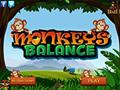 Jeu singes Balance pour jouer en ligne