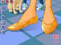 Conception de chaussures de ballet pour jouer en ligne