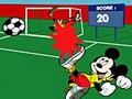 Football avec Mickey pour jouer en ligne