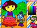 Coloriages pour enfants Dasha Ranger pour jouer en ligne